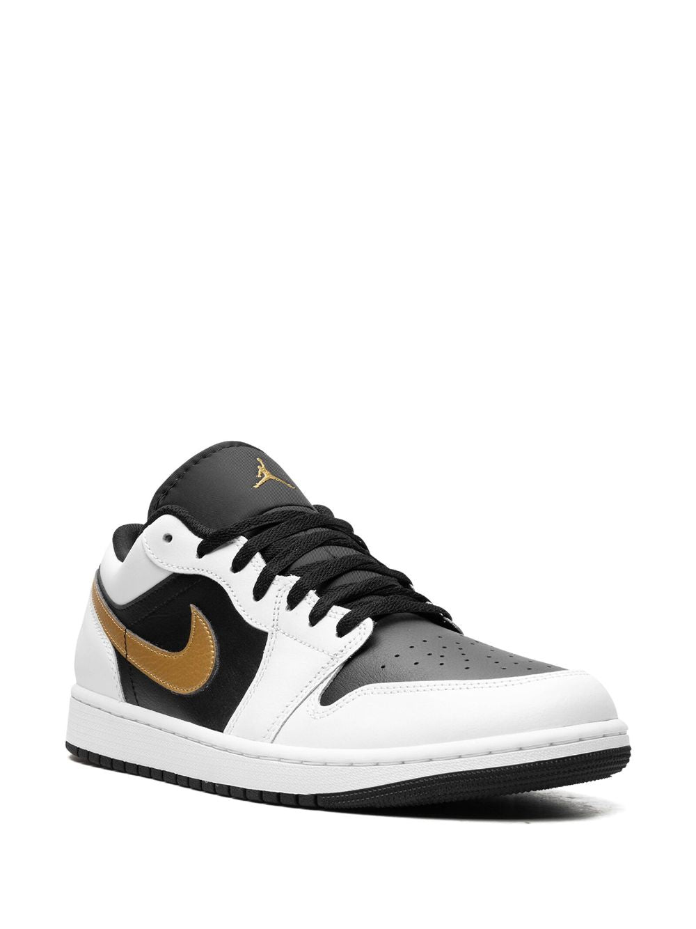 JORDAN 1 LOW WHITE METALLIC GOLDEN