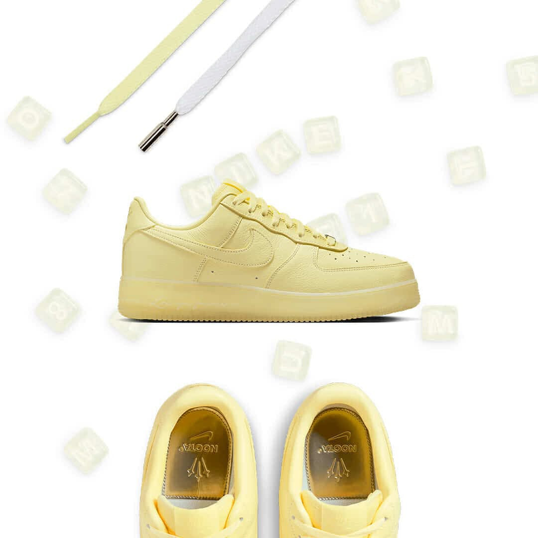 NIKE AIR FORCE 1 x DRAKE NOCTA "CITRON TINT" PK