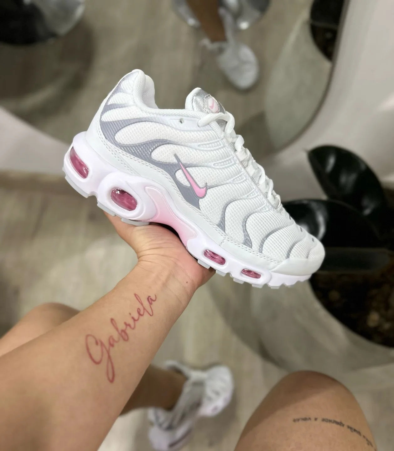 NIKE AIR MAX TN "WHITE PINK"