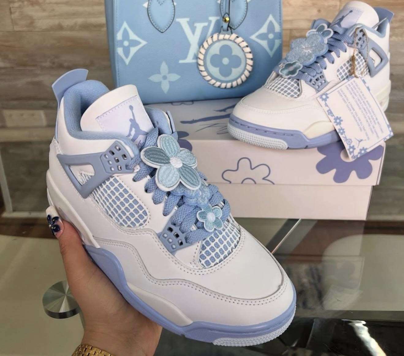 AIR JORDAN 4 RETRO "FORGET ME NOT" PK