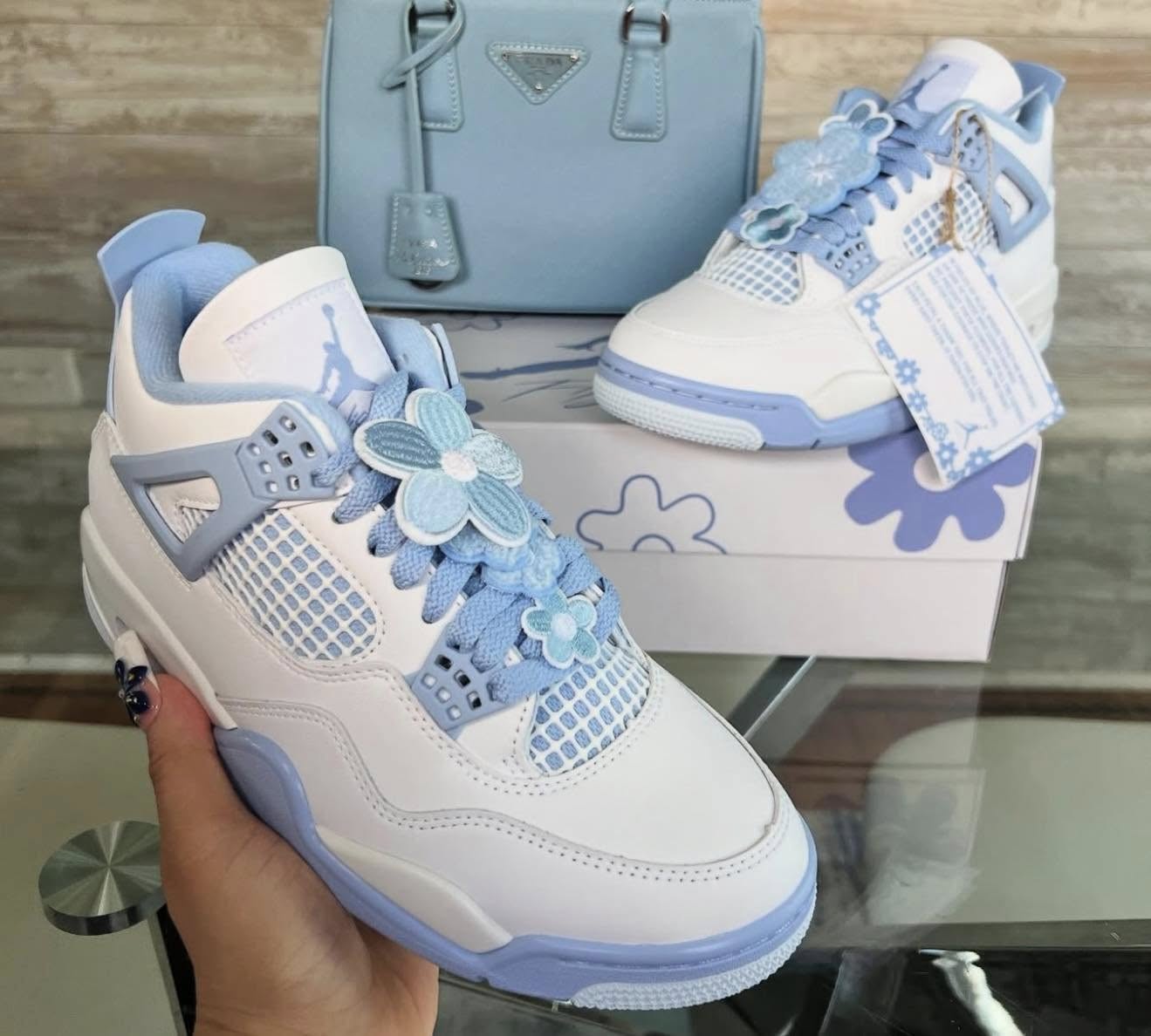 AIR JORDAN 4 RETRO "FORGET ME NOT" PK