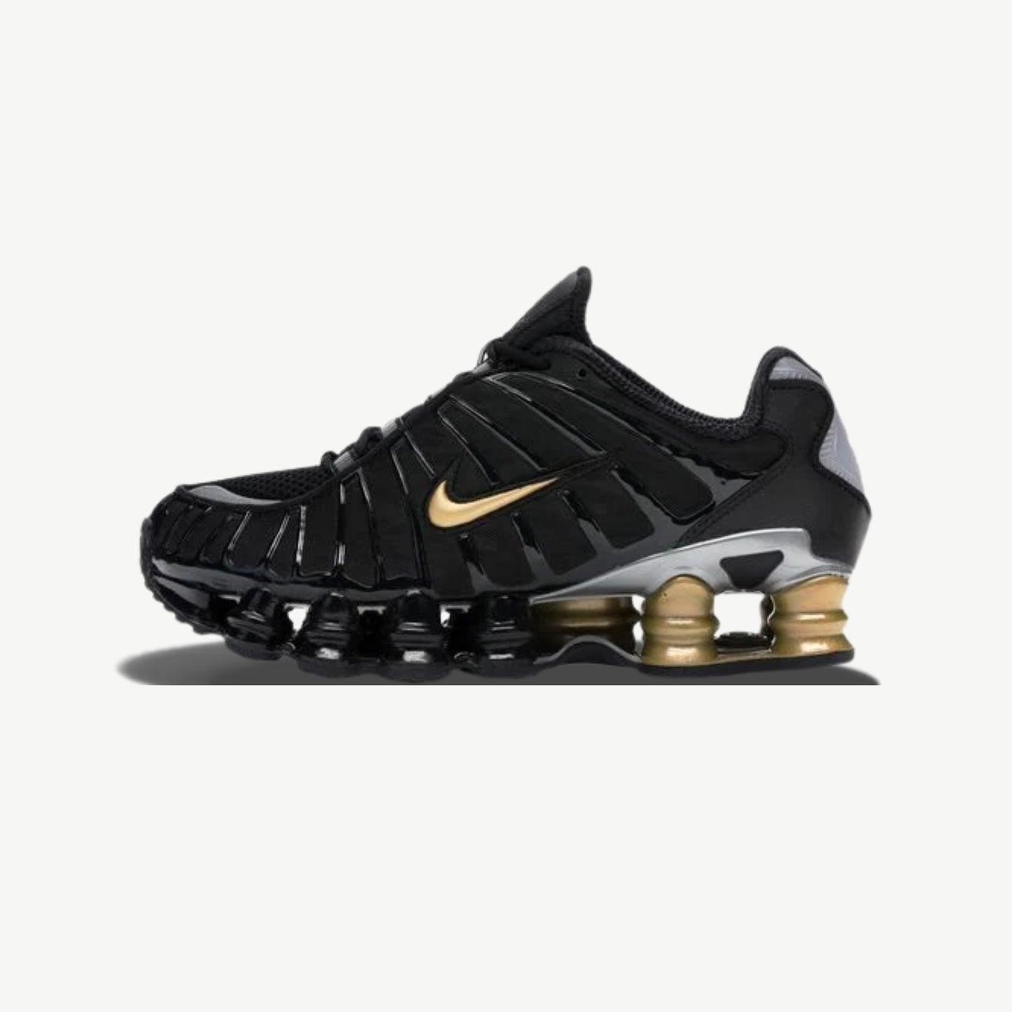 NIKE SHOX R4 "BLACK GOLD"