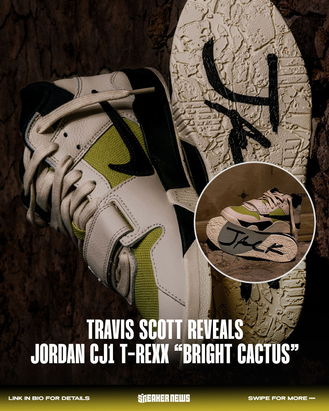 JORDAN X TRAVIS SCOTT JUMPMAN JACK BRIGHT CACTUS PK