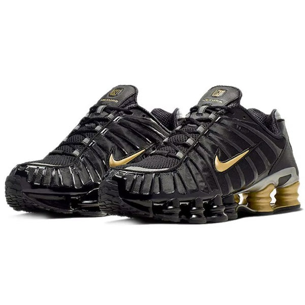 NIKE SHOX R4 "BLACK GOLD"