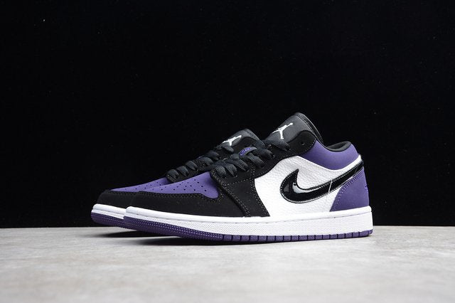 Jordan 1 Low x Court Purpple