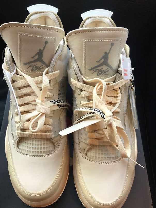 AIR JORDAN 4 RETRO OFF WHITE "SAIL"