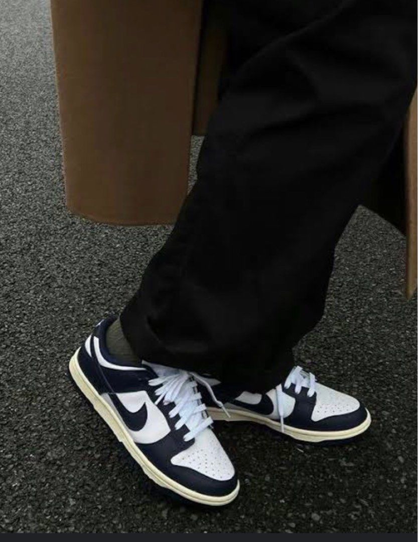 NIKE DUNK LOW BLUE NAVY VINTAGE