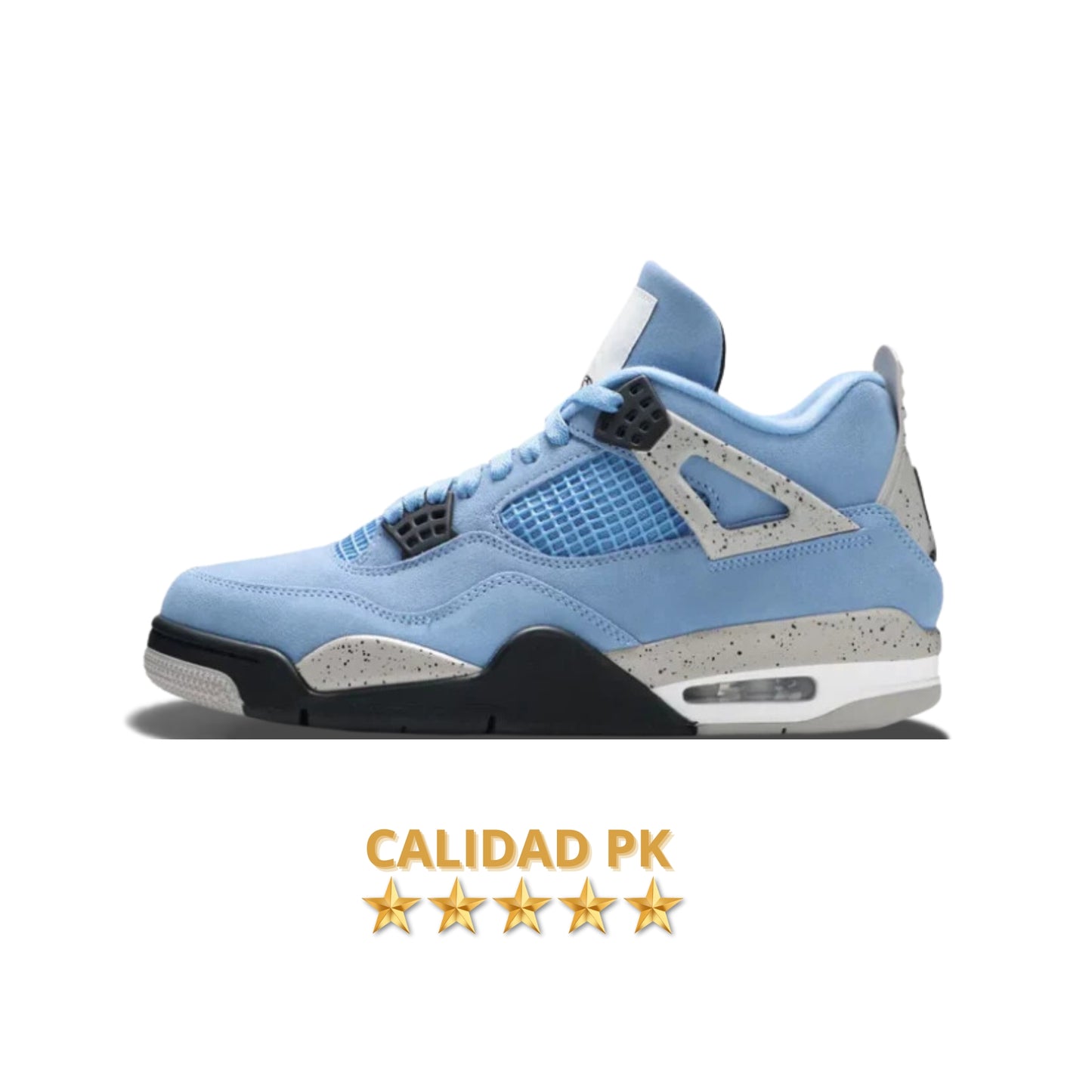 JORDAN 4 RETRO "UNIVERSITY BLUE"