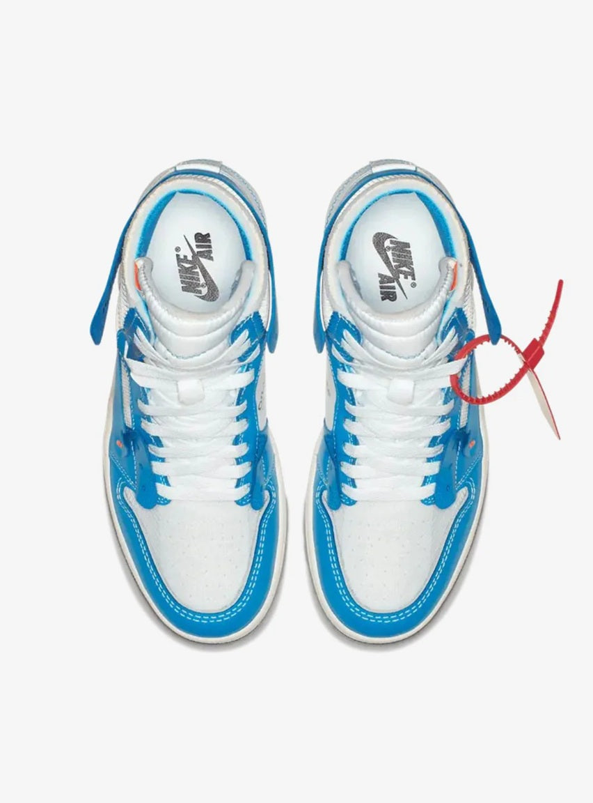 AIR JORDAN 1 x OFF WHITE "UNIVERSITY BLUE"