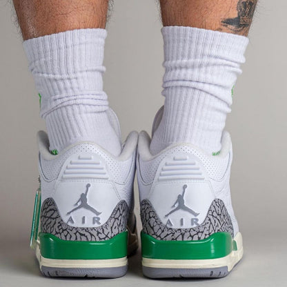 JORDAN 3 RETRO "LUCKY GREEN"