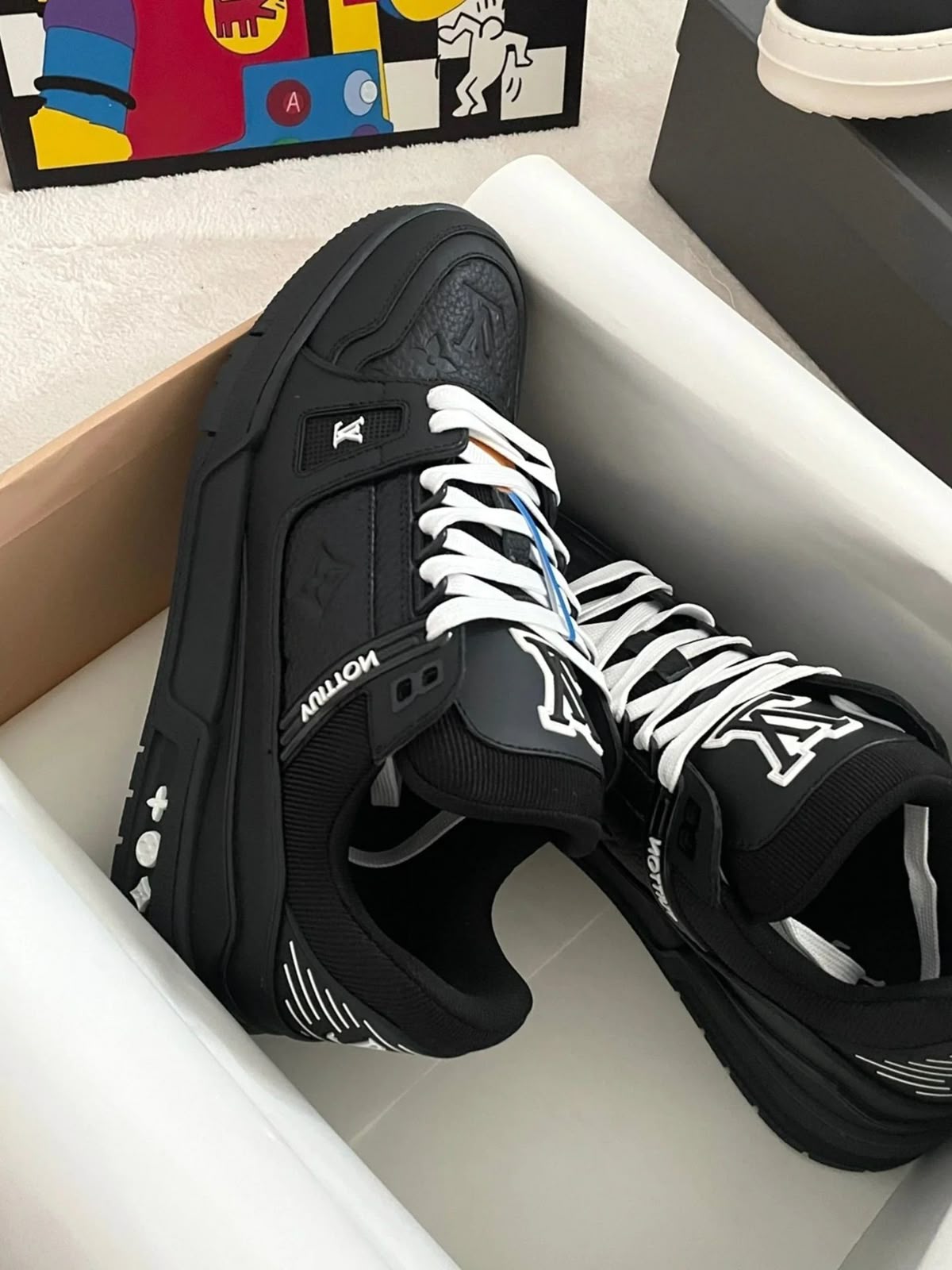 LOUIS VUITTON TRAINNERS "PK"