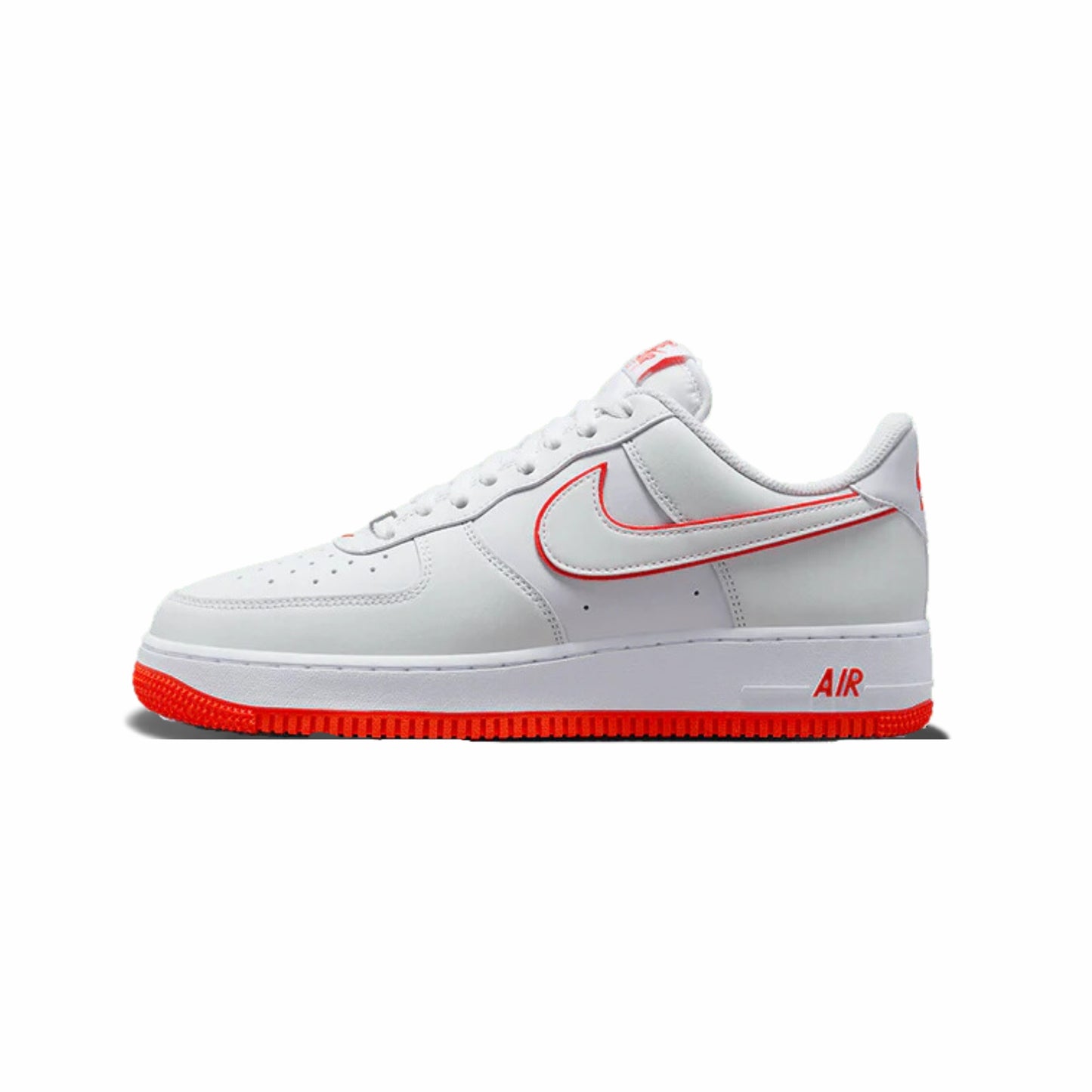 NIKE AIR FORCE 1 WHITE ORANGE