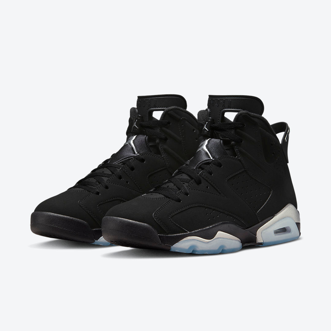 AIR JORDAN 6 RETRO "BLACK SILVER"