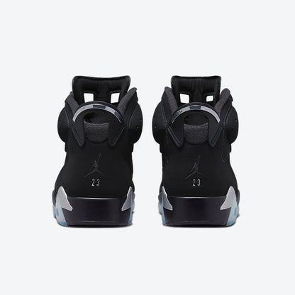 AIR JORDAN 6 RETRO "BLACK SILVER"