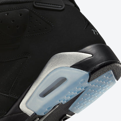AIR JORDAN 6 RETRO "BLACK SILVER"