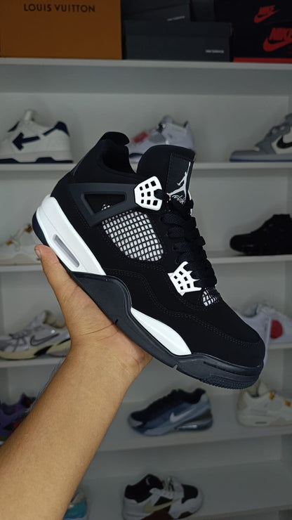 JORDAN 4 RETRO "WHITE THUNDER"