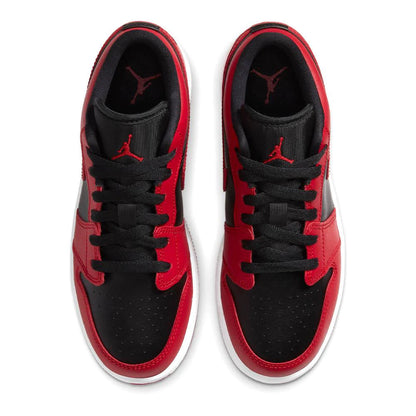 JORDAN 1 LOW RED GYM BLACK