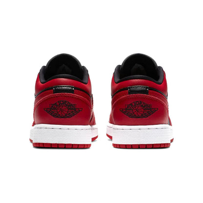 JORDAN 1 LOW RED GYM BLACK