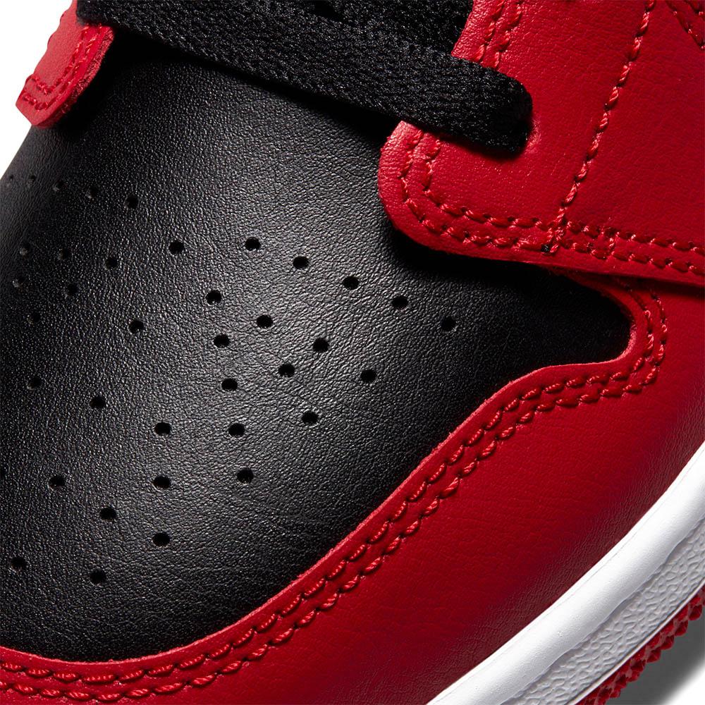 JORDAN 1 LOW RED GYM BLACK