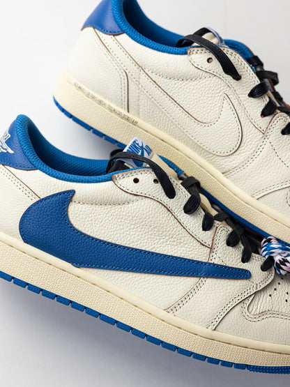 AIR JORDAN 1 LOW OG FRAGMENT SAIL X TRAVIS SCOTT