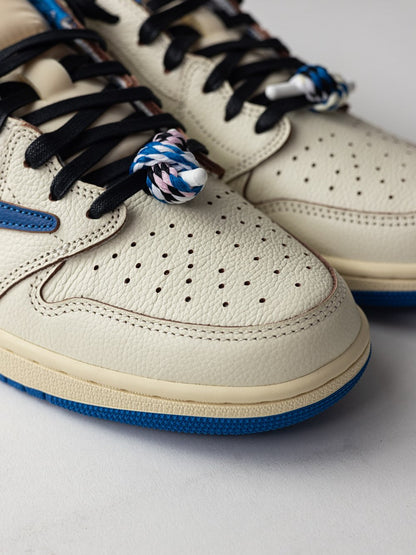 AIR JORDAN 1 LOW OG FRAGMENT SAIL X TRAVIS SCOTT
