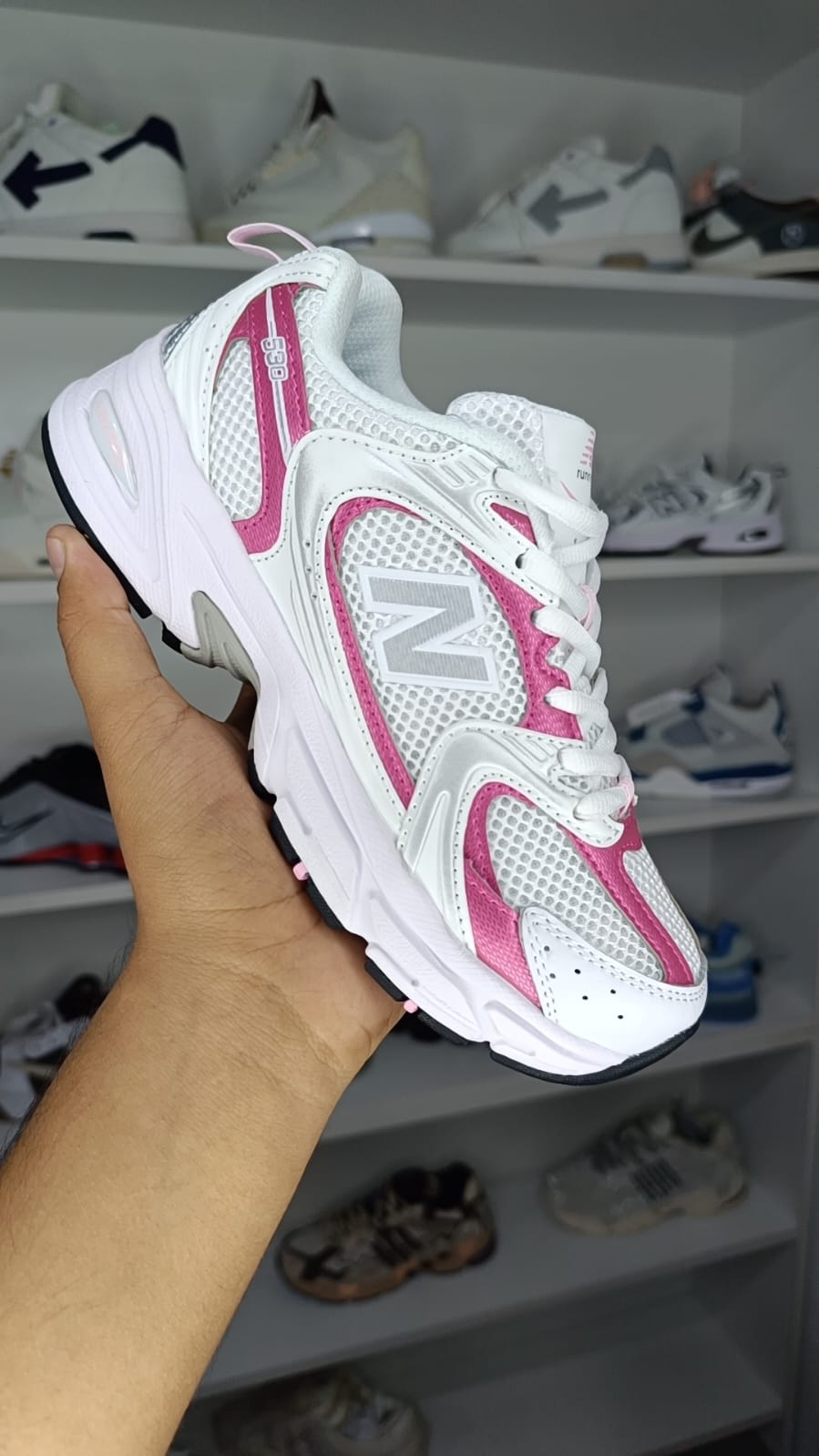 New balance 530 mujer rosa best sale