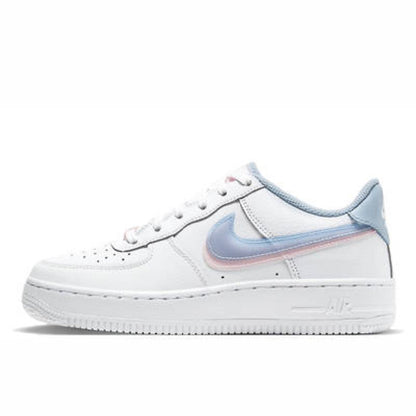 Nike air force 1 "Swoosh Blue Pink"