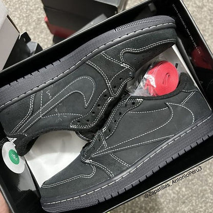 Jordan 1 low Travis Scott "Black Phantom"