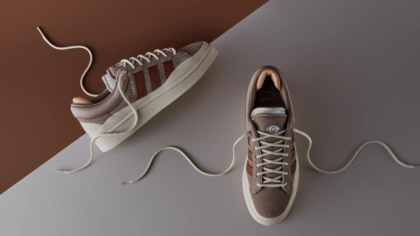 Adidas campus Bad Bunny "Chalky Brown"