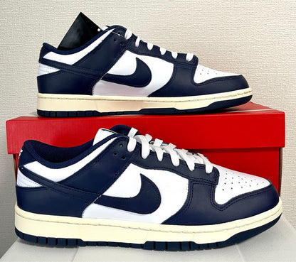 NIKE DUNK LOW BLUE NAVY VINTAGE