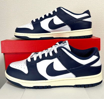 NIKE DUNK LOW BLUE NAVY VINTAGE